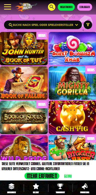 betrocker casino app