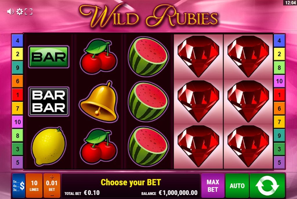 wild rubies spielautomat