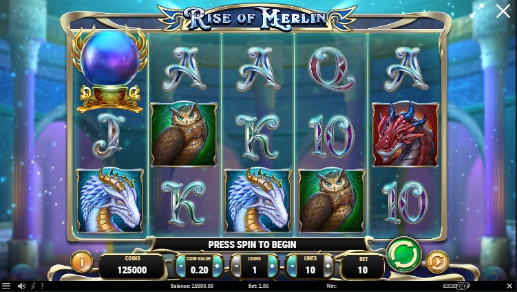 Rise of Merlin Demo Slot